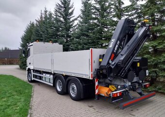Mercedes-Benz Actros 2643-6x2-Valník+HR-HIAB X-HIPRO 232 E-3 - 6