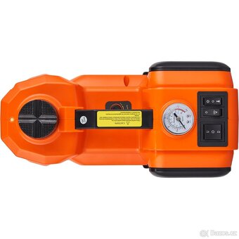 Elektrický zvedák 12V (5t), kompresor + utahovák + kladívko - 6
