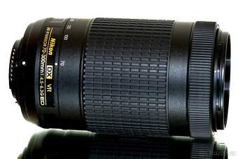 Nikon AF-P DX 70-300mm G VR + UV filtr TOP STAV - 6