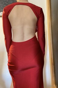 Červené večerní šaty SHEIN - 6