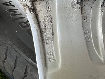 Prodám kompletní sadu alu kol 5x112-18 .Audi A6 - 6