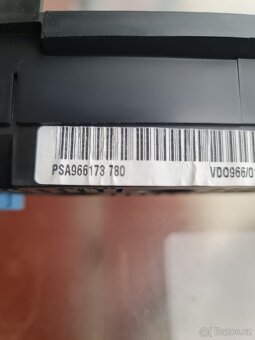 PSA 9666173780 sdružený palubní display Xsara Picasso - 6