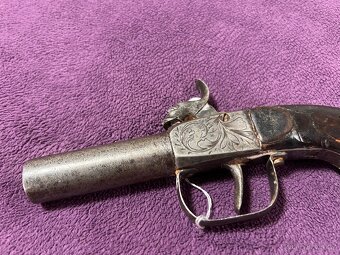 Perkusní Pistole S Damaškovou Hlavní - 13 mm - 6