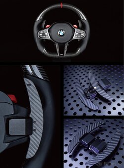 Magneticke padla pod volant Mercedes AMG , BMW M , AUDI RS… - 6