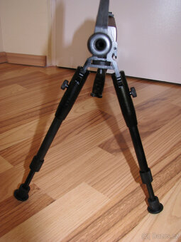 Bipod Dvojnožka na HLAVEŇ max.20mm výška 22 - 26cm Telescop - 6