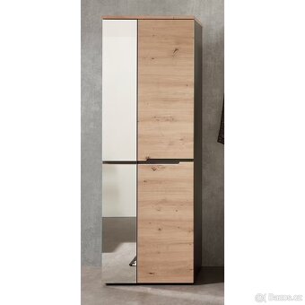 Loftscape - Šatní skříň Moosic se zrcadlem 65 cm - 6