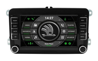 7" VW, Škoda, Seat - Android 13 - gps rádio - 6
