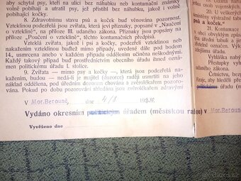 Starý plakát 1 republika - 6