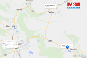 Prodej pozemku k bydlení, 1215 m², Údrnice - 6