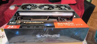 Herní PC  Sapphire Radeon RX 7900 XTX NITRO+ Vapor-X 24GB GD - 6