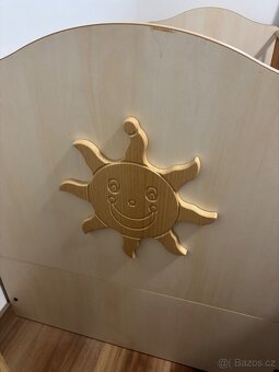 Dětská postýlka s přebalovacím pultem - 6