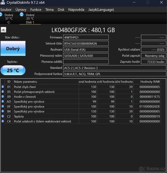 SSD Intel 480 Gb SATA 2,5" - 6
