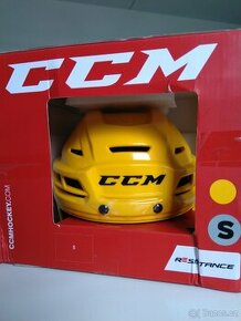 NOVÁ - TOP helma CCM Resistance Gold vel. S (žlutá) - 6
