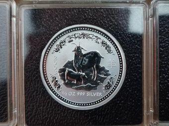 Lunární série I. - 9x1/2oz (kompletní edice 1/2oz mincí) - 6