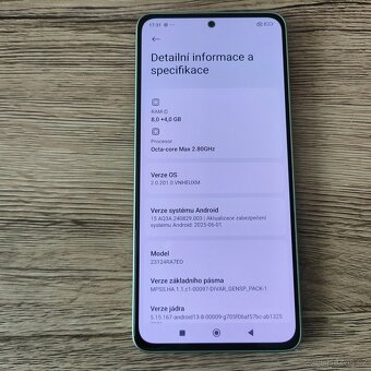 Xiaomi Redmi Note 13-6.67" P-OLED 8+4GB RAM/256GB Mint Gree - 6