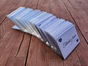 Svatební výzdoba a doplňky v modré a přírodní - 6