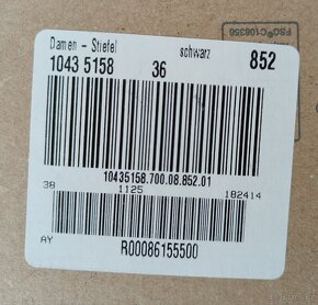 Kozačky kožené vel. 36 - 6