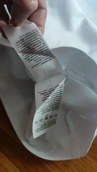 Pánské bílé triko Laco-ste vel. S - 6