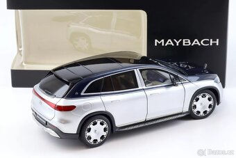 1:18 Mercedes Maybach EQS 680 SUV Z296 bluesilver NZG - 6