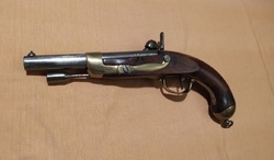 Francouzská jezdecká pistole 1822 T - 6