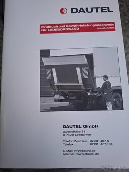 Hydraulické čelo DAUTEL 1500kg - 6