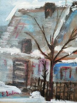 obraz JARNÍ TÁNÍ, olej, sign. František EMLER - 6