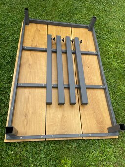 Zahradní stůl z dubového masívu - 6