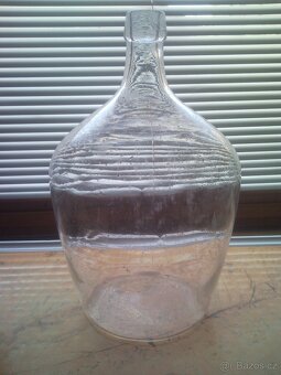 STAROŽITNÉ SKLENĚNÉ DEMIŽONY - 6