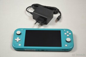 Nintendo Switch Lite Turquoise (Zánovní) TOP STAV - 6