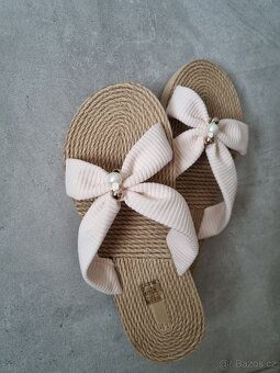 Nové dámské letní nazouvaky elegantní vel 40 - 6