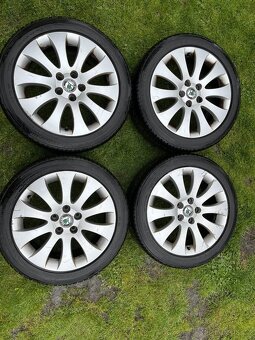 ALU disky 5x112 225/45/17 Škoda - 6