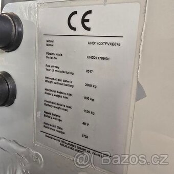 Retrak Unicarriers Nissan UND140DTFVXC675 - 6