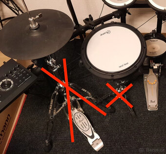 ROLAND TD-17KVX V-Drums Set Elektronická bicí sada - upraven - 6