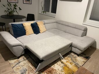 Rozkládací pohovka s úložným prostorem - 6