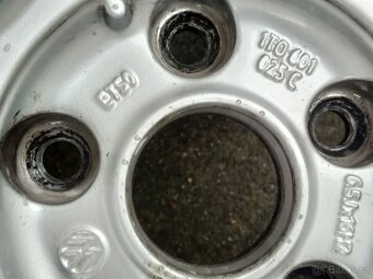Alu kola  VW Touran 6,5J x 16, 5x112, ET 50, Letní pneu - 6