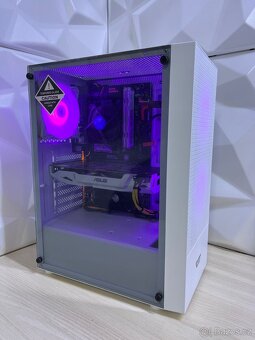 Herní PC White i5 7500|16GB|256GB SSD|500GB HDD|GTX 1060 6GB - 6