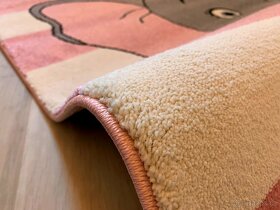 Dětský koberec Kiddo 1087 pink se slonem - 6