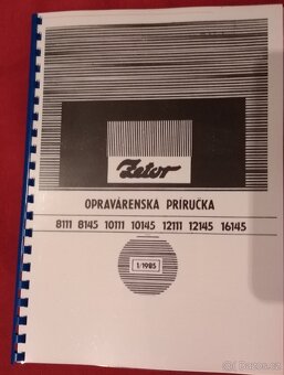 NÁVOD K OBSLUZE a OPRAVÁRENSKÁ PŘÍRUČKA Zetor 8111-16145 - 6