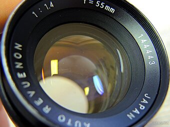 Objektiv Auto Revuenon 1.4/55 - m42 - 6
