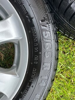 Alu kola 14” 4x100 + letní pneu Barum - 6