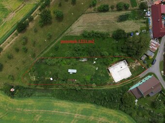 Stavební pozemek včetně povolení 1251 m2 v obci Bohušice - 6