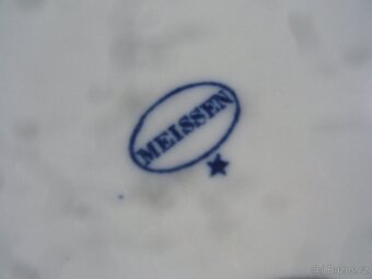 míšeňský porcelán - 11 ks - 6