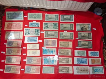 České a Československé bankovky 117 ks celkem - 6