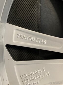 Skoda altair 19" alu kola - 6