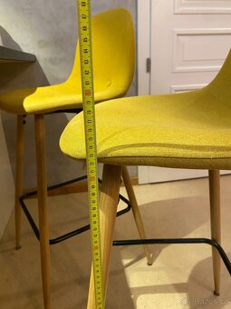 Barová židle Actona, model Wilma, sedák 73cm - 6