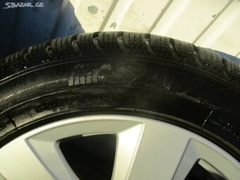 ALU kola AUDI 7,5X16ET45 a zimní pneu SAVA - 6