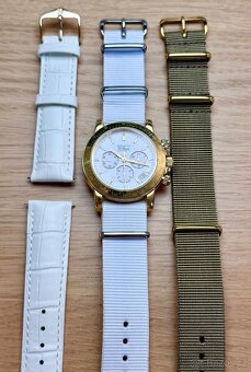 18K ZLATÉ PÁNSKÉ HODINKY ZENITH EL PRIMERO S ETUI - 6