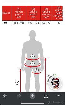 Rst kalhoty textilní - 6