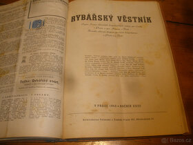 Rybářský věstník ,svázané ročníky 1942 a1943 - 6