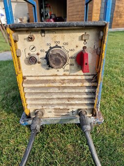 Svářečka UTA-200-1 + elektrody a náhradní kabely - 6